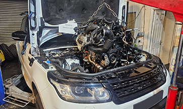 range rover evoque engine